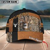 Maxcorners Deer Hunting Camo Leather Pattern Personalized Cap 3D Printed Multicolor (6 colors)