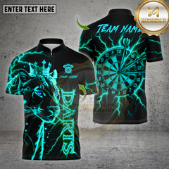 Maxcorners Darts Shirt Lion Style Multioptions Personalized Name, Team Name Unisex 3D Shirt