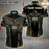 Maxcorners Darts Arrow With Max Core Personalized Name, Team Name 3D Shirt (4 colors)