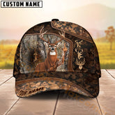 Maxcorners Deer Hunting Fukin Cap Camo Forest Personalized Name 3D Cap (6 Colors)