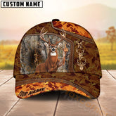 Maxcorners Deer Hunting Fukin Cap Camo Forest Personalized Name 3D Cap (6 Colors)