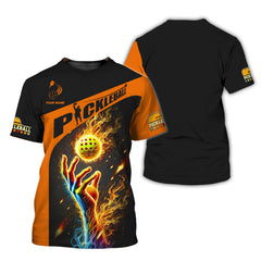 Maxcorners Custom Pickleball T-Shirts, Pickleball Polo Shirt, Unisex Shirt, Gift For Pickleball Player