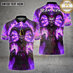 Maxcorners Darts Shirt Devil Joker Inferno Cards Multioptions Personalized Name, Team Name Unisex 3D Shirt (4 Colors)
