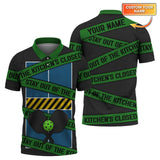 Maxcorners Men's Kitchen's Closed Pickleball T-Shirts, Funny Pickleball Shirts, Gift For Pickleball Lovers LM0509