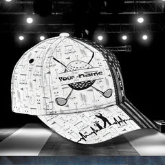 Maxcorners 3D Classic Cap Golf Personalized Name Cap LM0402