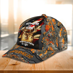 Maxcorners Father And Son Huntaholic Personalized Cap