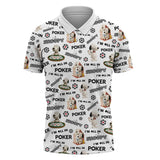 Snoopy Poker Shirt – Funny “I’m All In” Dog Poker Shirt – Cartoon Gambling Tee for Men