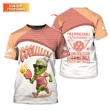 Maxcorners Funny Pickleball Grandma Shirts, Custom Name Women’s Pickleball Shirt, Gift For Pickleball Lover LM0509