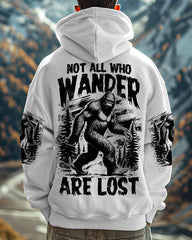 Maxcorners Not All Who Wander Are Lost Bigfoot All Over Print LM2101