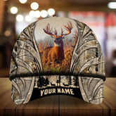 Maxcorners Kanipahu Mailefihi Deer Hunting Personalized Hats 3D Multicolored