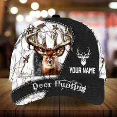 Maxcorners Gentle Saturn Deer Hunting Camo Pattern 3D Multicolor Personalized Cap