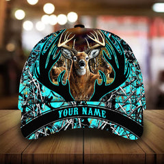 Maxcorners Perfect Deer Hunting Camo Pattern 3D Multicolor Personalized Cap