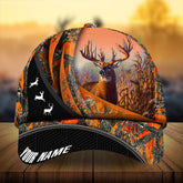 Maxcorners Premium Concept Sport Hunting Deer Personalized Hats 3D Multicolored