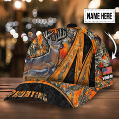 Maxcorners Eternity Deer Hunting Camo Pattern 3D Multicolor Personalized Cap