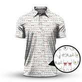 Maxcorners Funny Pattern Golf shirt, Crazy Golf Shirt, Golf Gift For Men