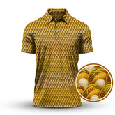 Maxcorners Taco Golf Shirt For Golfer, Golf And Tacos Shirt, Pattern Golf Shirt For Men,