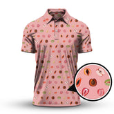 Maxcorners Pattern Golf Shirt, Crazy Golf Shirt For Golfer, Funny Golf Shirt For Men