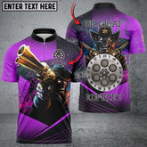 Maxcorners Darts Outlaw Gunslinger Multicolor Customized Name, Team Name 3D Shirts For Shana