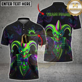Maxcorners Bowling Jester Strike Multicolor Customized Name, Team Name 3D Shirts