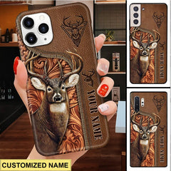 Maxcorners Deer Hunting Personalized Name Phone Case LM1012