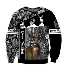 Max Corner Huntaholic 5 Deer Hunting 3D All Over Printed Shirts Gift For Hunter