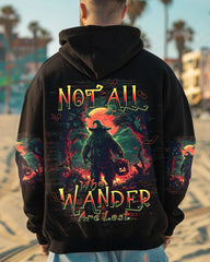 Maxcorners Not All Who Wander Are Lost Bigfoot Halloween All Over Print LM2101