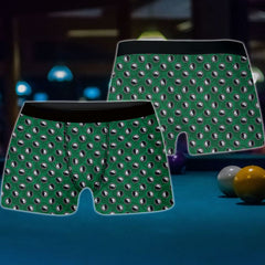 Maxcorners Billiard Ball Pattern Men's Boxer