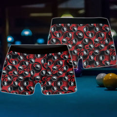 Maxcorners Billiard Ball Pattern Men's Boxer