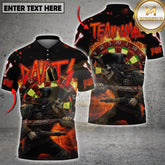 Maxcorners Pirate Skeleton Fire Dart Battle Multicolor Options Personalized Name, Team Name 3D Shirt (4 Colors)