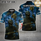 Maxcorners Grim Mummy Darts Multicolor Options Personalized Name, Team Name 3D Shirt (4 Colors)