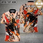 Maxcorners Bowling Strike Shirt Explosive Splash Art Multicolor Options Personalized Name, Team Name 3D Shirt (4 Colors)