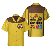 Maxcorners Bowling The Ten Pin Can Kiss My Ball Hawaiian Shirt