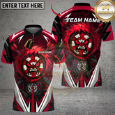 Maxcorners Darts Monster Paint Multicolor Customized Name, Team Name 3D Shirts