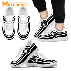 Maxcorners Bowling Shape Background All Over Printed Sneaker Shoes