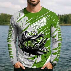 Maxcorners Fishing Tournament Shirt, Custom Team Shirt, SPF Shirt For Men, Men Jersey, Presents For Fishermen