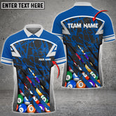 Maxcorners Billiards Ball Full Personalized Name, Team Name Unisex Shirt ( Multicolor Options )