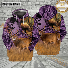 Maxcorners Wild Deer Hunting All Over Print Shirt Best Gift For Hunter