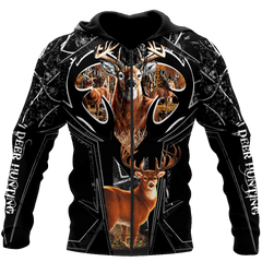 Max Corner Amazing Camo Pattern 2 Deer Hunting 3D All Over Printed Shirts Gift For Hunter