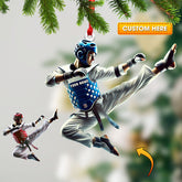 Maxcorners Custom Ornament, Sport Ornament, Christmas Decor 2D Flat LM2211