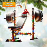 Maxcorners Stronger Home Decor Christmas Ornament, Personalized Ornament 2D Flat LM2211