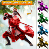 Maxcorners Darth Santa Christmas Home Decor Christmas Ornament, Personalized Ornament 2D Flat LM2211