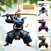 Maxcorners Samurai Home Decor Christmas Ornament, Personalized Ornament 2D Flat LM2211
