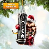 Maxcorners Custom Ornament, Christmas Boxing Ornament, Christmas Decor 2D Flat LM2211