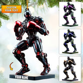 Maxcorners Boxing Home Decor Christmas Ornament, Personalized Ornament 2D Flat LM2211