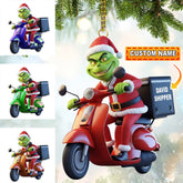 Maxcorners Shipper ELF, Home Decor, Christmas Ornament, Personalized Ornament 2D Flat LM2111