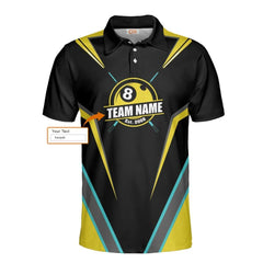 Maxcorners 8 Ball Billiard Personalized 3D Unisex Shirt