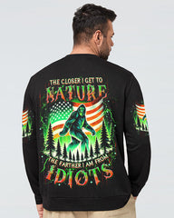 Maxcorners The Closer I Get To Nature Bigfoot All Over Print LM2101