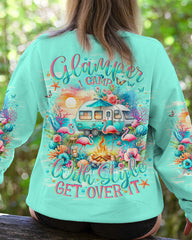 Maxcorners Glamper I Camp With Style Beach Flamingo All Over Print LM2101