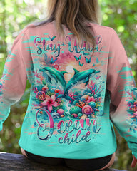 Maxcorners Stay Wild Ocean Child Dolphin All Over Print LM2101