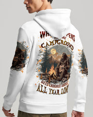 Maxcorners What Happens At The Campground Bigfoot All Over Print LM1601